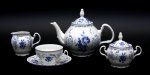 Фарфоровый чайный сервиз на 6 персон Thun (Чехия), фарфор, 15 предметов - 1