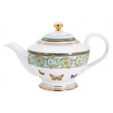 Чайный сервиз Бабочки 12 персон 42 предмета Anna Lafarg (Китай), костяной фарфор, 42 предмета - 2