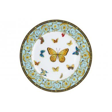 Обеденный сервиз Бабочки 12 персон 50 предметов Anna Lafarg (Китай), костяной фарфор - 2