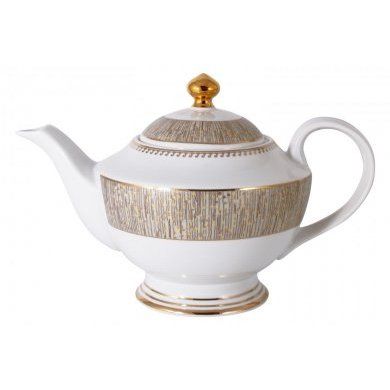 Чайный червиз Луксор 12 персон 42 предмета Anna Lafarg (Китай), костяной фарфор, 42 предмета - 2