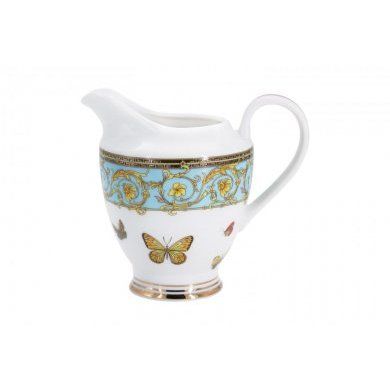 Чайный сервиз Бабочки 12 персон 42 предмета Anna Lafarg (Китай), костяной фарфор, 42 предмета - 4