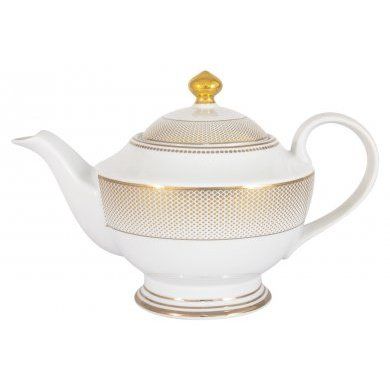 Чайный сервиз Вирджиния 12 персон 42 предмета Anna Lafarg (Китай), костяной фарфор, 42 предмета - 2