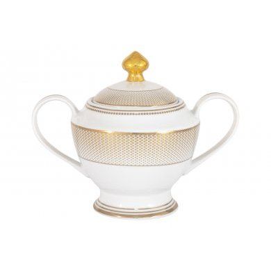 Чайный сервиз Вирджиния 12 персон 42 предмета Anna Lafarg (Китай), костяной фарфор, 42 предмета - 5