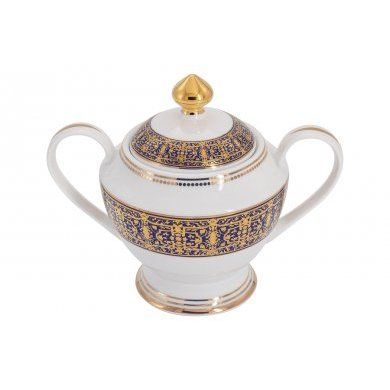 Чайный сервиз Византия 12 персон 42 предмета Anna Lafarg (Китай), костяной фарфор, 42 предмета - 5