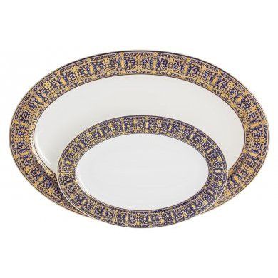 Обеденный сервиз Византия 12 персон 50 предметов Anna Lafarg (Китай), костяной фарфор - 2
